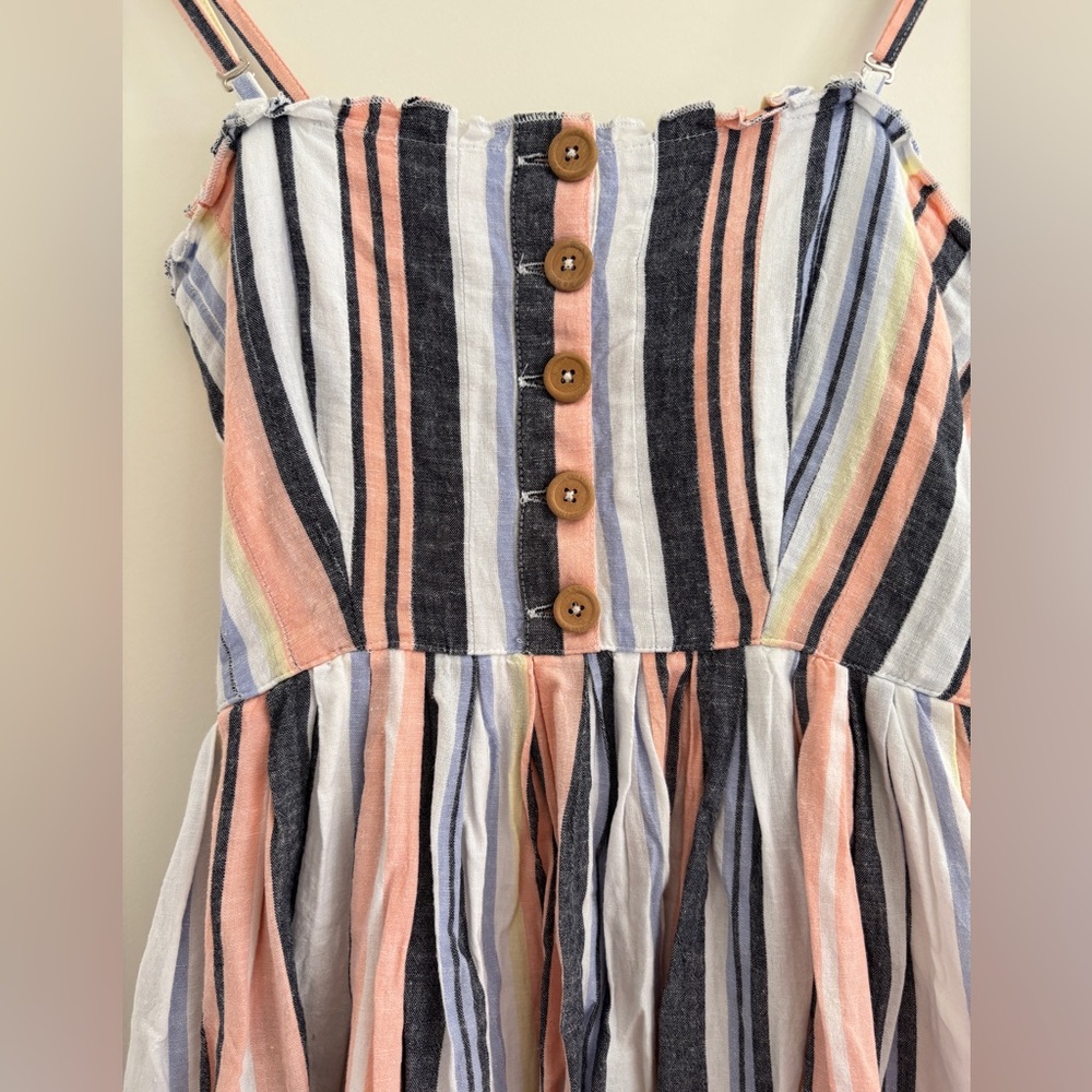 Anthropologie Free People Lilah Multi Striped Dress, small - Picture 3 of 8